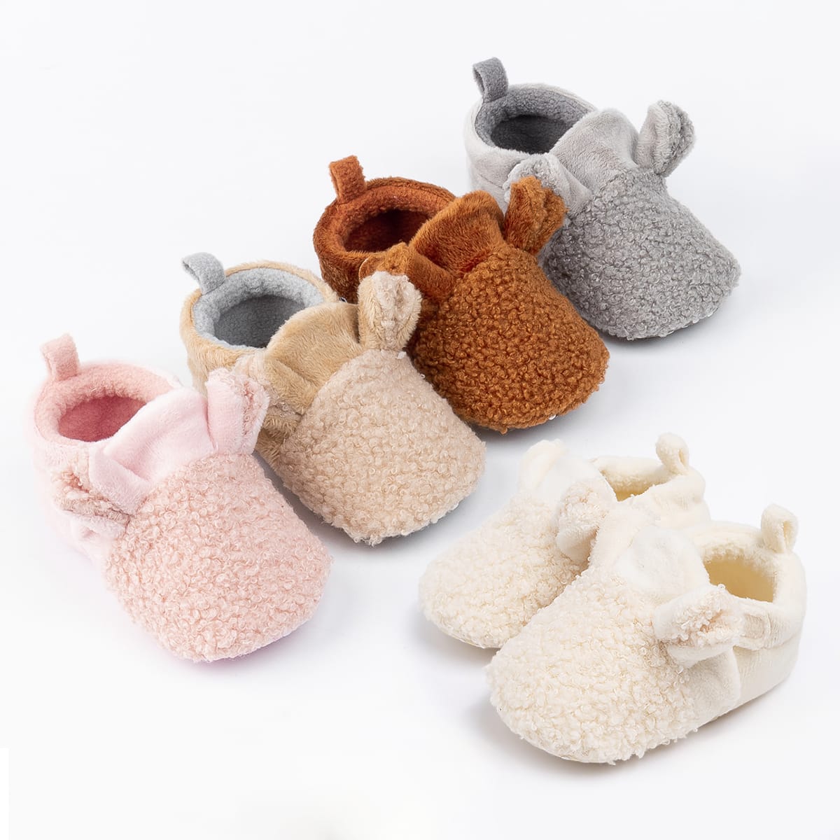 babyslofjes teddy beer