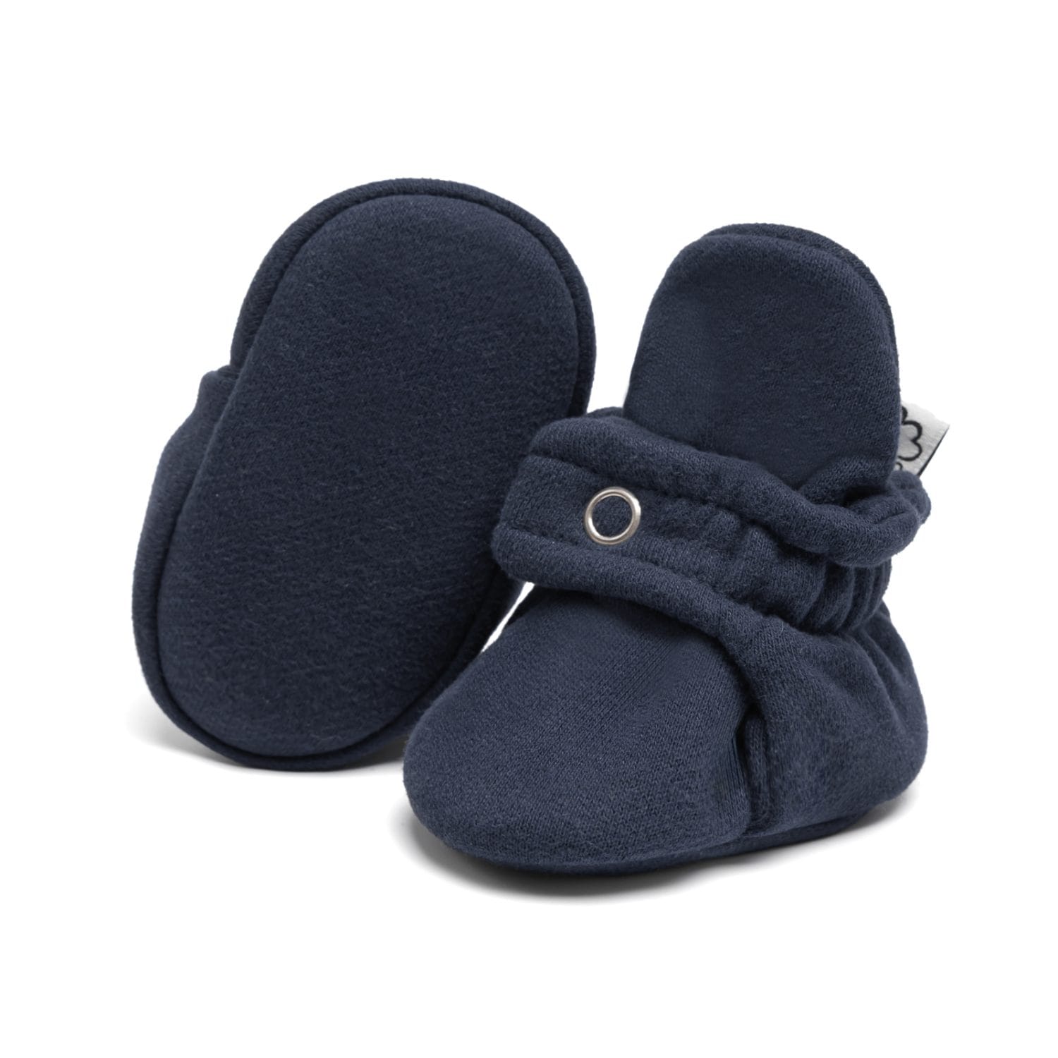 Babyslofjes katoen blauw